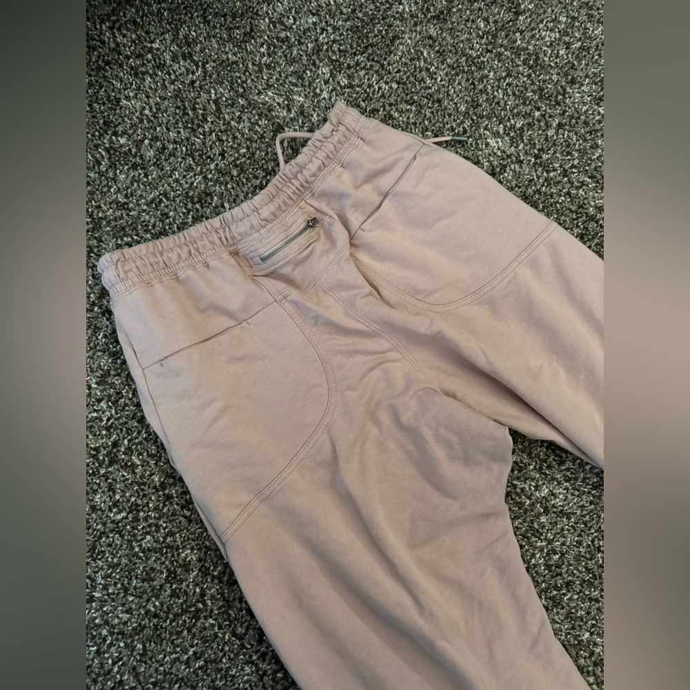 Free People Movement‎ Nothing But the Sweats Jogger Pants Size Extra Small Pink - Picture 7 of 10